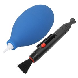 Lens Cleaning Air Blower, Strong Absorbent Professional Portable Camera Cleaning Kit for Digital Camera (Blue)