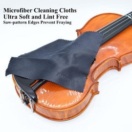 BATDIYOW Premium Microfiber Cleaning Cloths 8 Pack 6 x 7 inches for Glasses Screens and Electronics