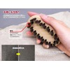 Made in Japan, Knitting and Pilling Brush for Clothing, Oval-Shaped