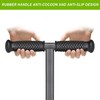 Dolibest Lawn Coring Aerator, Stainless Steel 4 Corer Plug Aerator