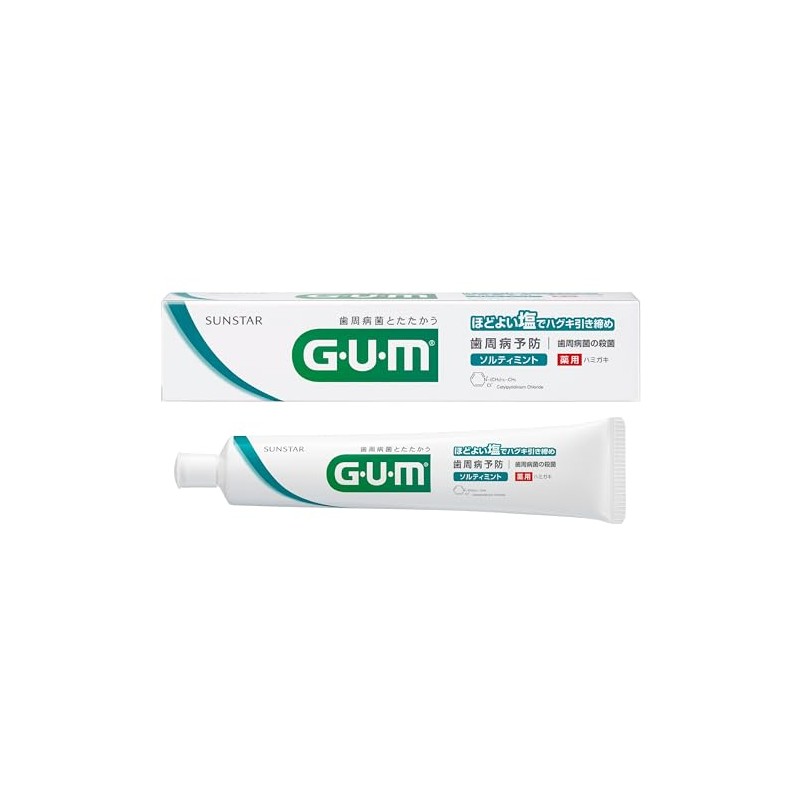 GUM Dental Paste (Salty Mint in Box) 5.3 oz (150