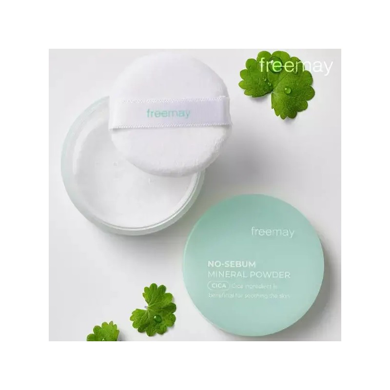 Primay 프리메이 노세범 미네랄 파우더 5g, 4개 Free Me No-Sebum