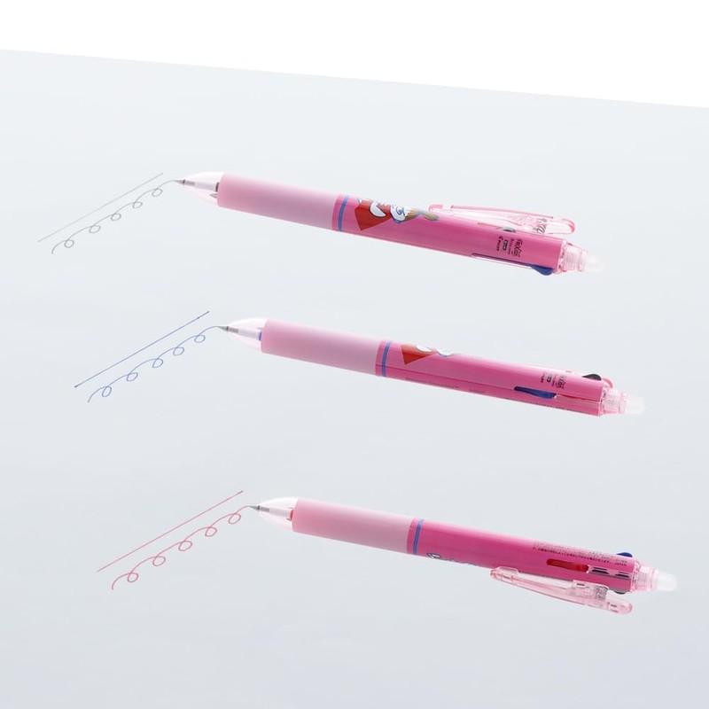 Sunstar Stationery S4656296 Moomin Multicolor Pen, Frixion, 3 Slim, 24