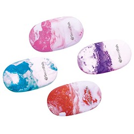 Swordfish Marble Eraser [Pack of 24] PVC and Phthalate Free Tablet Eraser – Assorted Colours [40375]