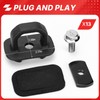 Fit4drive 9PCS DZ97903 Truck Bed Side Wall Tie Down Anchors,