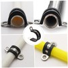 COHEALI 20pcs Hose Clamps with Rubber Cushioning for Automotive and