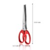 MagiDeal Shredder Scissors Multipurpose Multi-Blade Cutting Shears with Stainless Steel