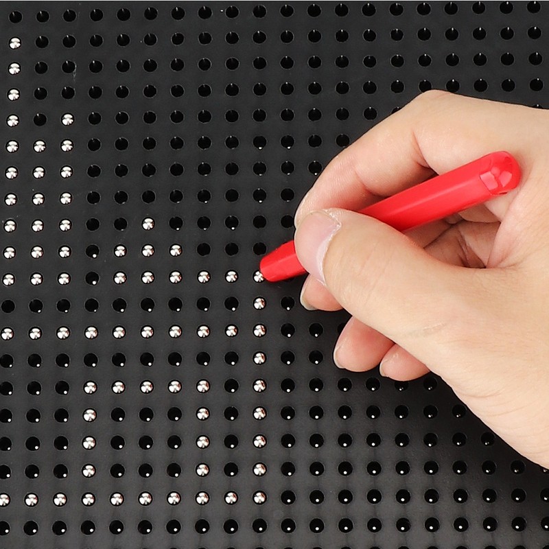 714pcs Magnetic Beads Drawing Writing Pad Sketch Board with Pen