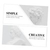 ABOOFAN 10Pcs Mini Resin Sketch Statue Decorative Plaster Line Drawing