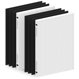 CFKREYA True HEPA Air Filter Compatible with Fellowes AeraMax 290/300/DX95 Purifiers and HF-300/AP-300PH, Part# 9287201