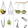 CAASFOOY Metal Hanging Chain, 6 Pieces Hanging Plant Chains, Hanging