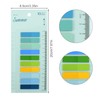 800Pcs Transparent Book Tabs, Aesthetic Sticky Notes Tabs Clear Book
