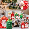 BCUEIDO 45 PCS Christmas Drawstring Gift Bags Assorted Sizes Drawstring