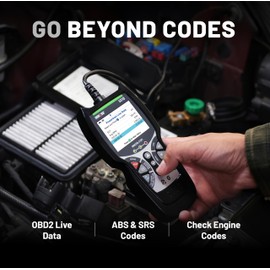 INNOVA 5310 OBD2 Scanner – ABS & SRS Code Reader, Check Engine Light Diagnostic Tool with Battery Test, Oil Reset, Live Data – Works with Most OBDII Vehicles 1996 & Newer