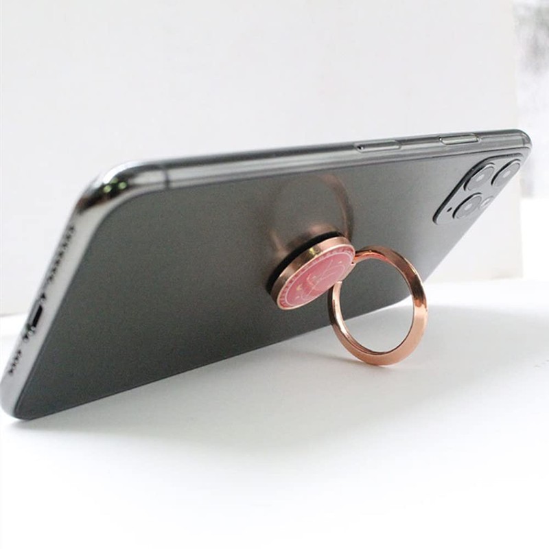Smartphone Ring, Thin, Holding Ring, Fall Prevention Ring, Stylish, Bunker