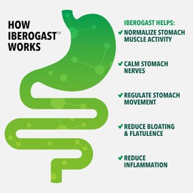 Iberogast 9 Herb Gut Health Treatment - Naturally Sourced Extracts, Gut Health Supplements For Women And Men, Digestive Supplements To Relieve Gastrointestinal Disturbances And IBS Symptoms, 2x100ml
