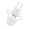 Cartoon U Disk White Skull Appearance High Speed Bulk Storage
