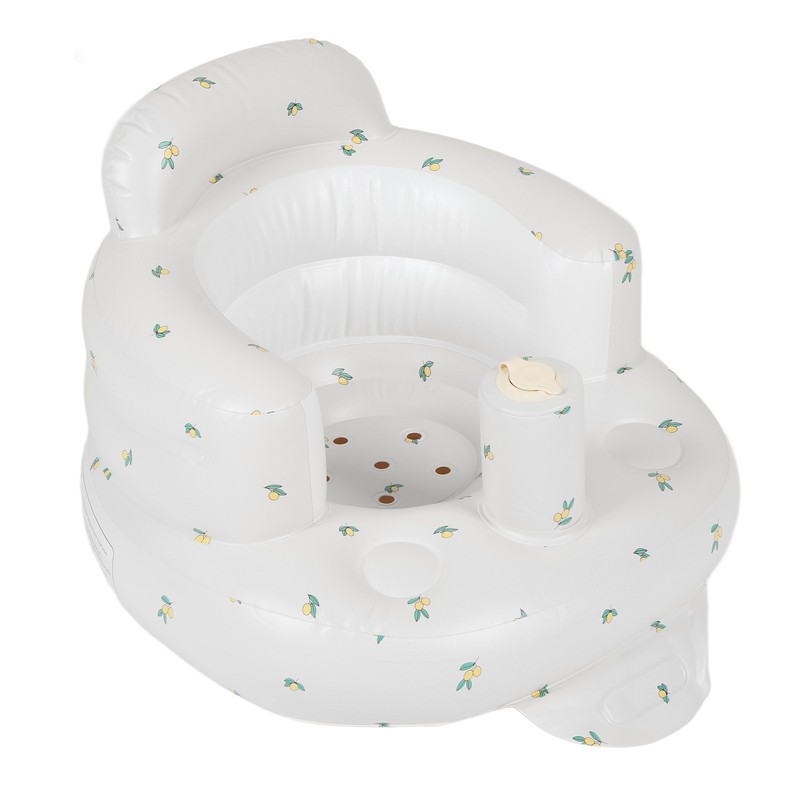 Baby Inflatable Seat Adjustable Protection PVC Cartoon Infant Support Inflatable