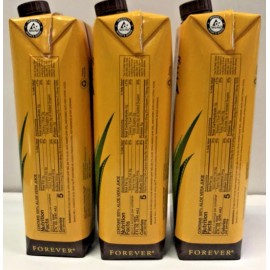 FOREVER 3X PIEZAS FOREVER LIVING ALOE VERA GEL STABILIZED (PACK OF 3)  FREE SHIP!