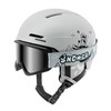 SNOWER Kids Ski Helmet with Goggles Set, Shockproof Durable PC