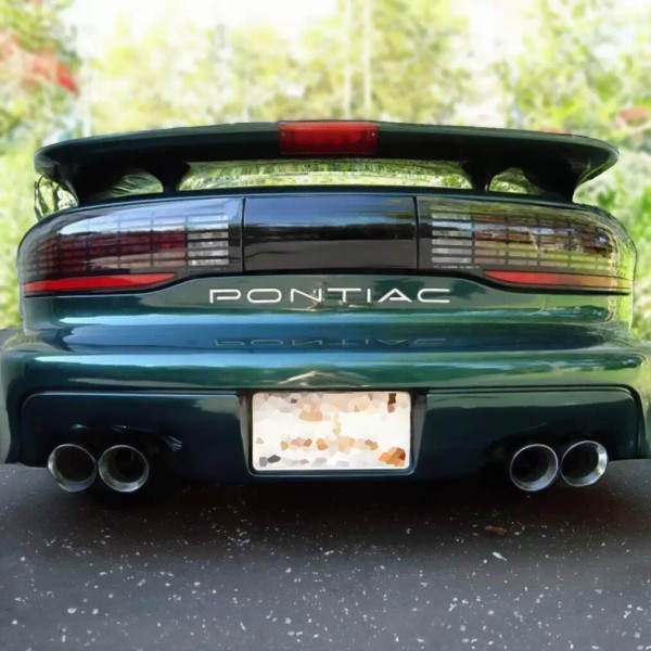 Advanced Trims Pontiac FireBird/Trans Am 1993-2002 Rear Bumper ABS Letters