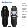 QUI Presentation Clicker Wireless Presenter Remote Clicker for PowerPoint Presentation
