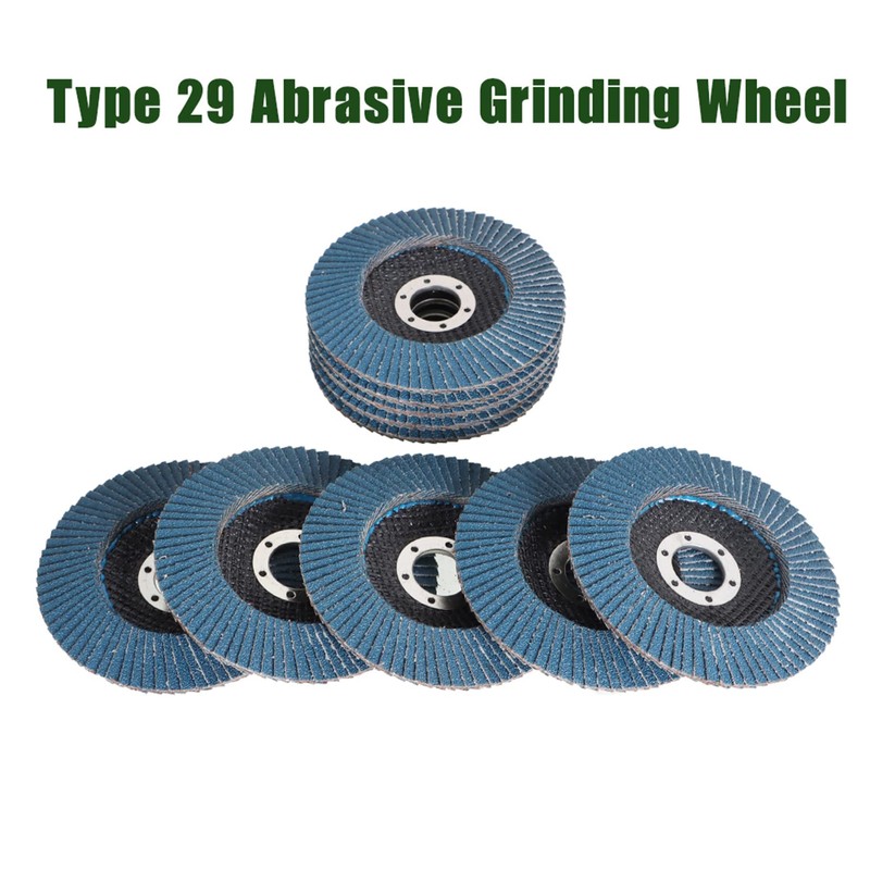 Timunr 4-1/2 Inch Flap Disc Zirconia 50 Pack 120 Grit