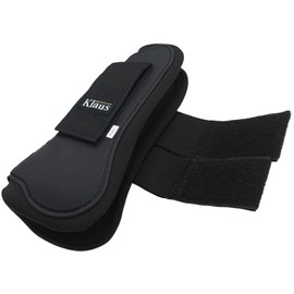 Klaus Horse Protector, Front & Rear Leg 4-Piece Set, FULL, Horse Boots, Leg Protectors, Horse Boots, Leg Protectors, Tack, Black, Black