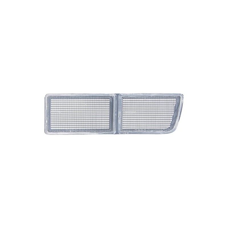 Depo 3312125 Right Bumper Lamp - White Double False Lid