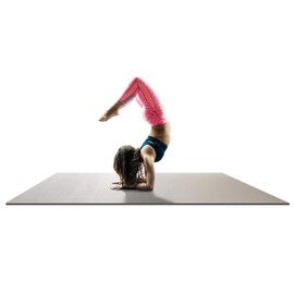 VViViD Grey Non-Slip Shock-Absorbing Foam Exercise Floor Mat (5ft x 6ft)