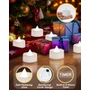 BEICHI 24-Pack Timer Tea Lights Candles Battery Operated, LED Tea