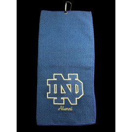 Unbranded Notre Dame Alumni Golf Towel (2 Sides)