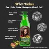 Herbishh - Champú colorante para cabello gris, champú con tinte