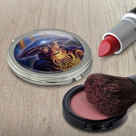 Farscape Pilot Alien Moya Compact Travel Purse Handbag Makeup Mirror