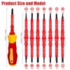 TRUEIN 8 Piece Precision Screwdriver Set, VDE Magnetic Screwdriver Sets