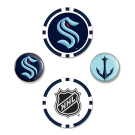 Team Effort Seattle Kraken Ball Marker Set