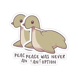 eDesign 2-Pack Meme Nessy Nessie Apex Legends Knife Sticker Decal Vinyl - 4 Inches - for Car Truck SUV Van Window Bumper Wall Laptop Tablet Cup Tumbler and Any Smooth Surface