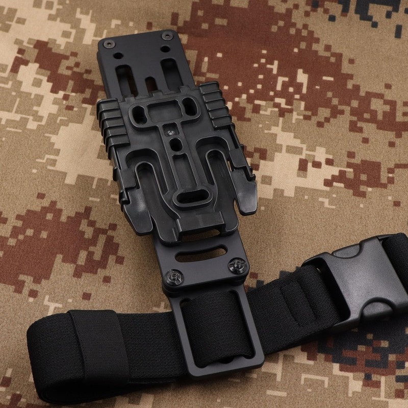 Drop Leg Holster Adapter with QLS Fork & Receiver, Modular