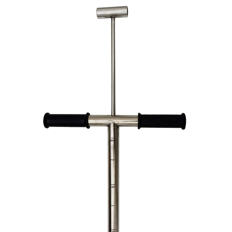 WYDDDARY Pedal Type Soil Sampler Probe 2inch Diameter Stainless Steel