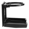 RecPro RV Folding Wall Mounted Cup Holder (Black)