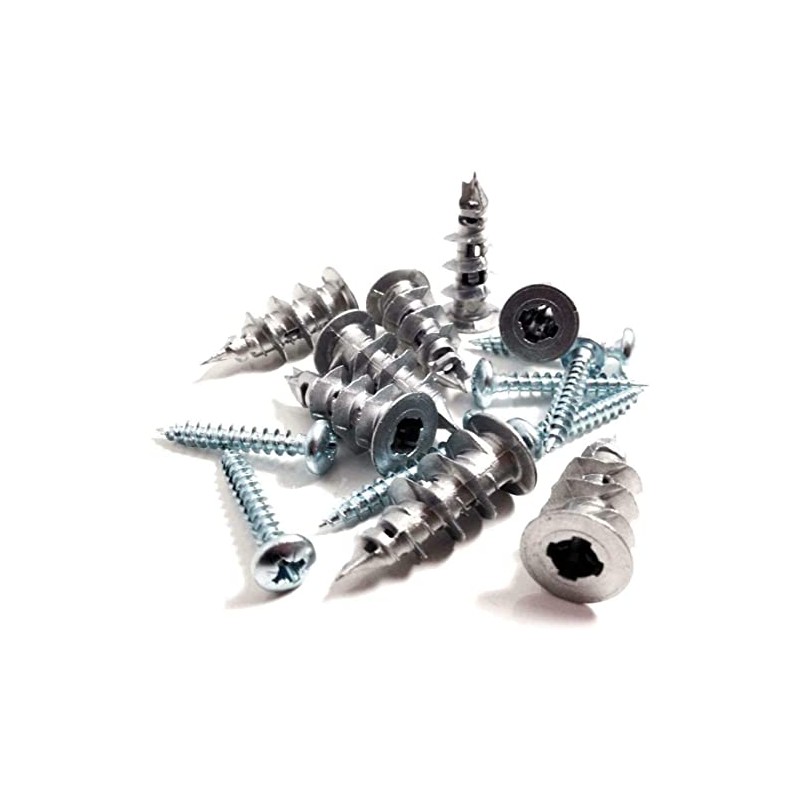 Nartel Metal Self Drilling Plasterboard Fixings Raw Plugs Cavity Wall