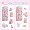 003 Squishy Stickers, Cute Squishy Characters 3D Marshmallow Fluffy Chewy