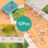 12 Pcs Paper Clips Creative Bone Shape Paper Clips for