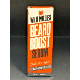 Wild Willes Beard Growth Serum Infused With Biotin & Caffeine 1 Fl Oz