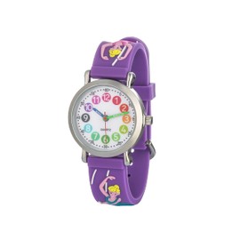 CHAOTECHY Children's Watch for Girls and Boys, Easy to Read and Learn to Read, Dancing, Strap.