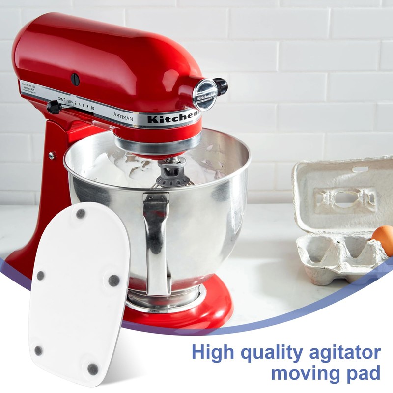 Vesaneae Acrylic Kitchen Mixer Mat, Convenient Sliding Tray, Compatible with