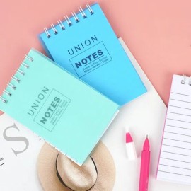Stationery and Office Supply, Spring Notebook 10 Pack Mini Pocket for school, and desk organization, writing planning or paper accessory, and Desk