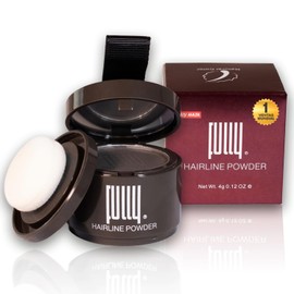 Fully Hair Linea Clásica Hairline Powder Polvo rimel para Retocar Maquillar ocultar Calvicie y Matizar cubrir el crecimiento de Raíces y Canas al...  