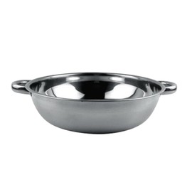 Stainless Steel Cooking Pot with Double Ear Rapid Heating Stainless Steel Hot Pot for Induction Cooker 34cm