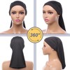 2 Pieces Dreadlock Cap Tube Locs Cap Shower Cap Long